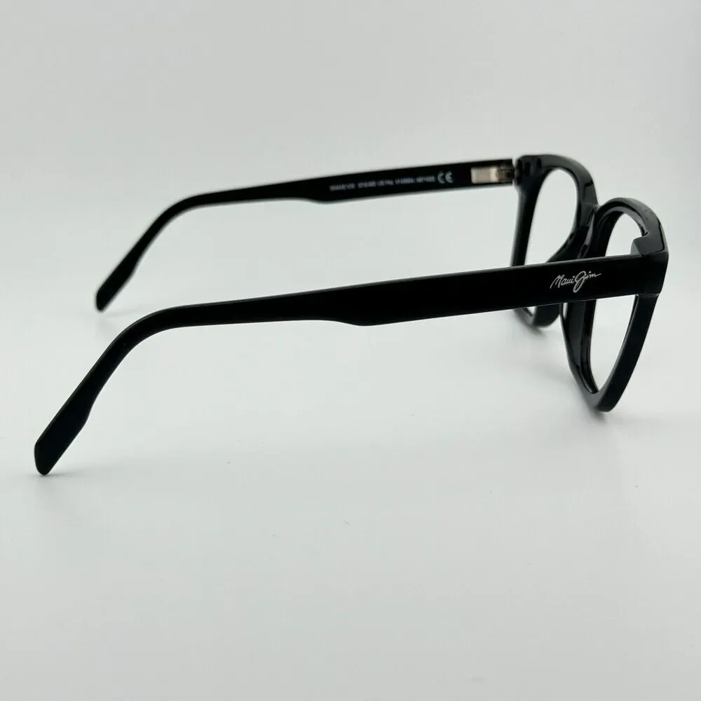 Maui Jim‎ Shave Ice MJ533-02 Black Polished Polarized Sunglasses H12462